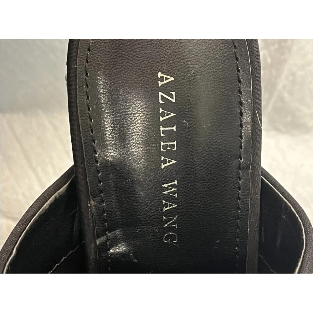 Azalea Wang Black and Multicolor Embellished Heels - Picture 6 of 10